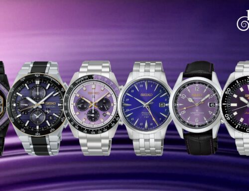 Seiko celebra su 145 aniversario con la colección Edo Purple