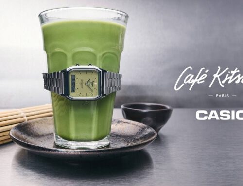 Casio se pasa al matcha de la mano de Café Kitsuné